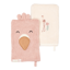 Bild von Waschlappen-Set Flamingo - Rosa