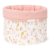 Bild von Aufbewahrungskorb Klein - Rosa - Blooming Safari