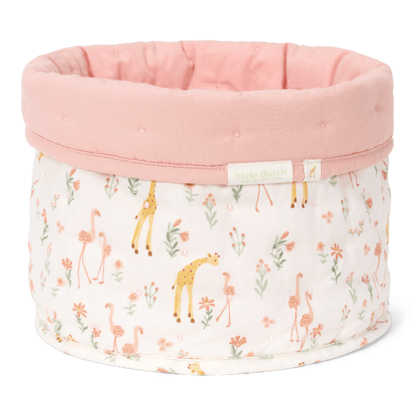 Bild von Aufbewahrungskorb Klein - Rosa - Blooming Safari