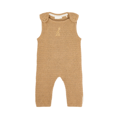 Bild von Newborn NOOS Safari Freunde Gestrampelter Strampler Soft Tan 74