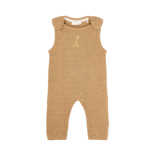 Bild von Newborn NOOS Safari Freunde Gestrampelter Strampler Soft Tan 74