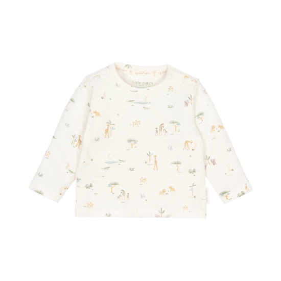 Bild von Newborn NOOS Safari Freunde T-Shirt Langarm Little Safari 56