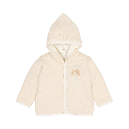 Bild von Newborn NOOS Safari Freunde Wendejäckchen Vanilla melee 56