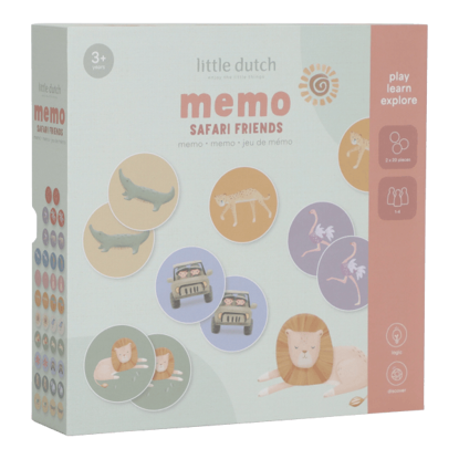 Bild von Memo-Spiel FSC - Safari Friends