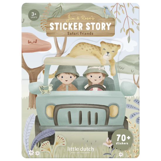 Bild von Stickerbuch Safari Friends