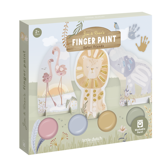 Bild von Fingermalset Safari