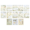 Bild von Stickerbuch Zahlen Safari Rosa